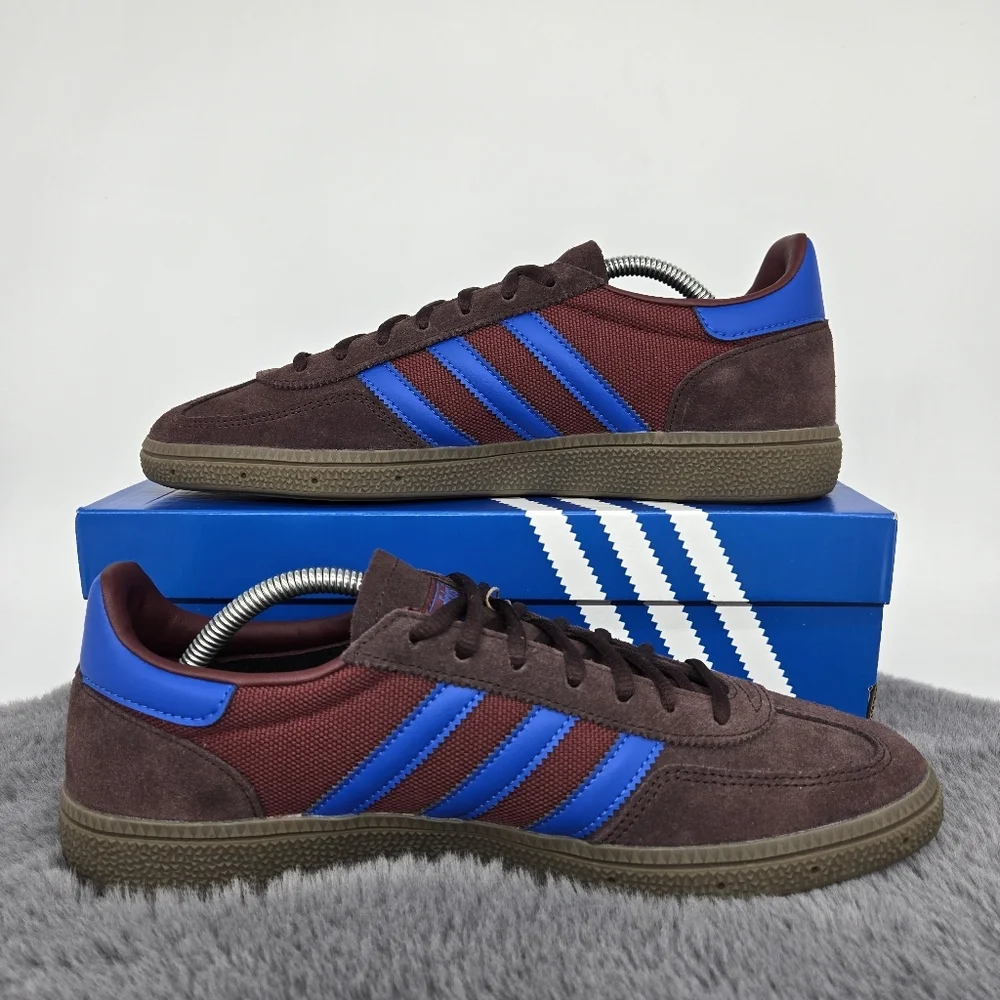 New adidas Handball Spezial Night Red Men's Shoes Size 11 - Picture 4 of 8